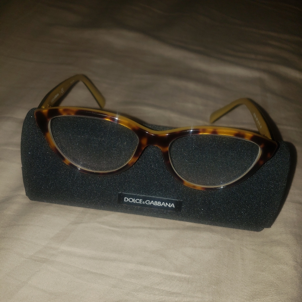 DOLCE & GABBANA 3232 2956 HAVANA GOLD eyeglasses